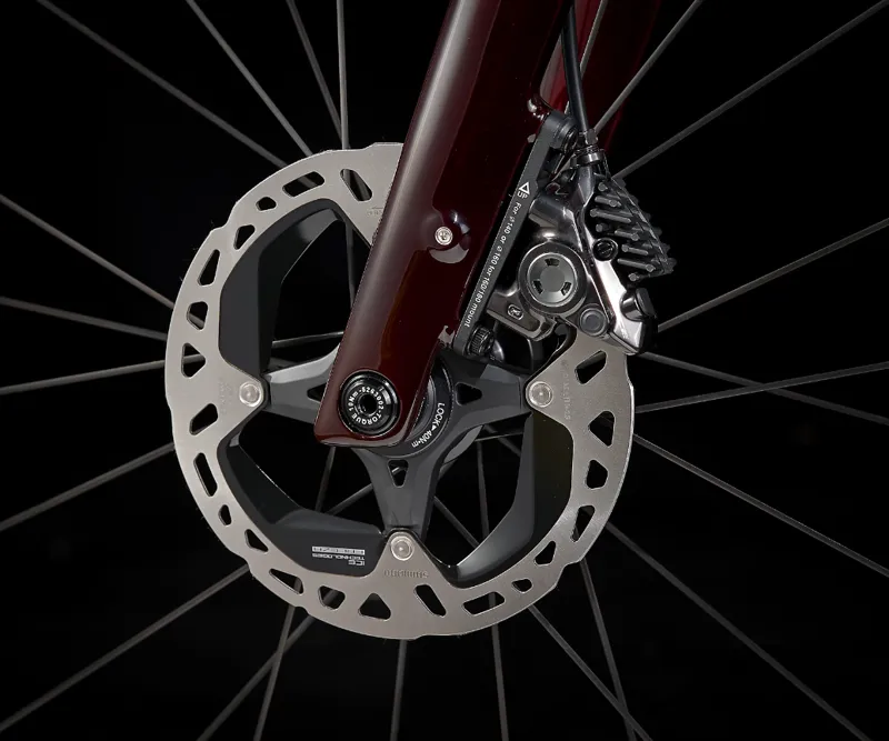 Trek Domane+ SLR 9 Electric Road Bike 2025 in Carbon Red Smoke-1